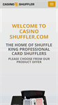 Mobile Screenshot of casinoshuffler.com